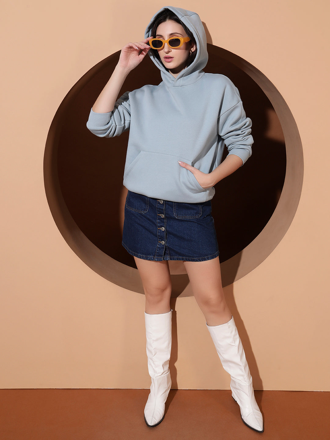 Plain Oversized Hoodie