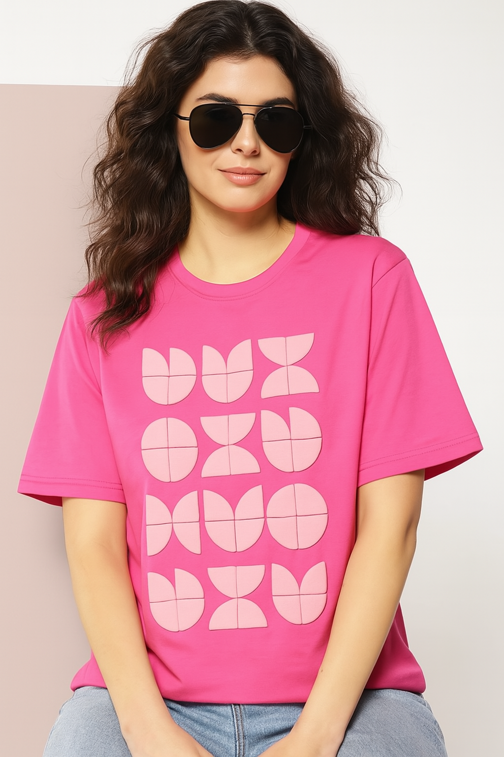 Pink Oversize Tshirt