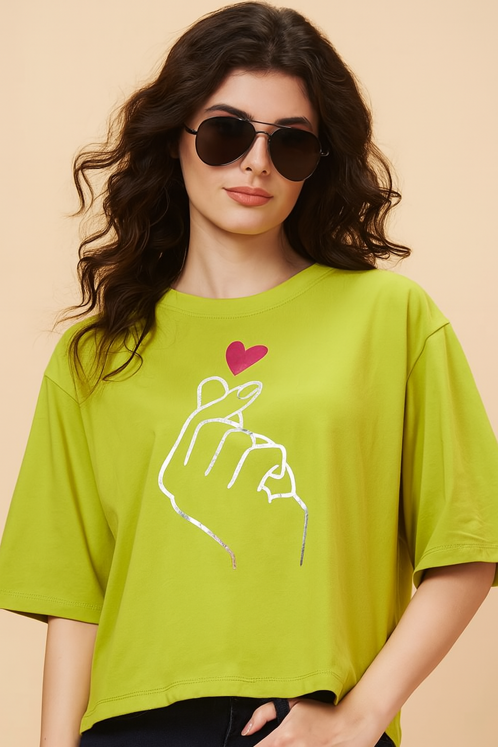 Green Oversize Tshirt