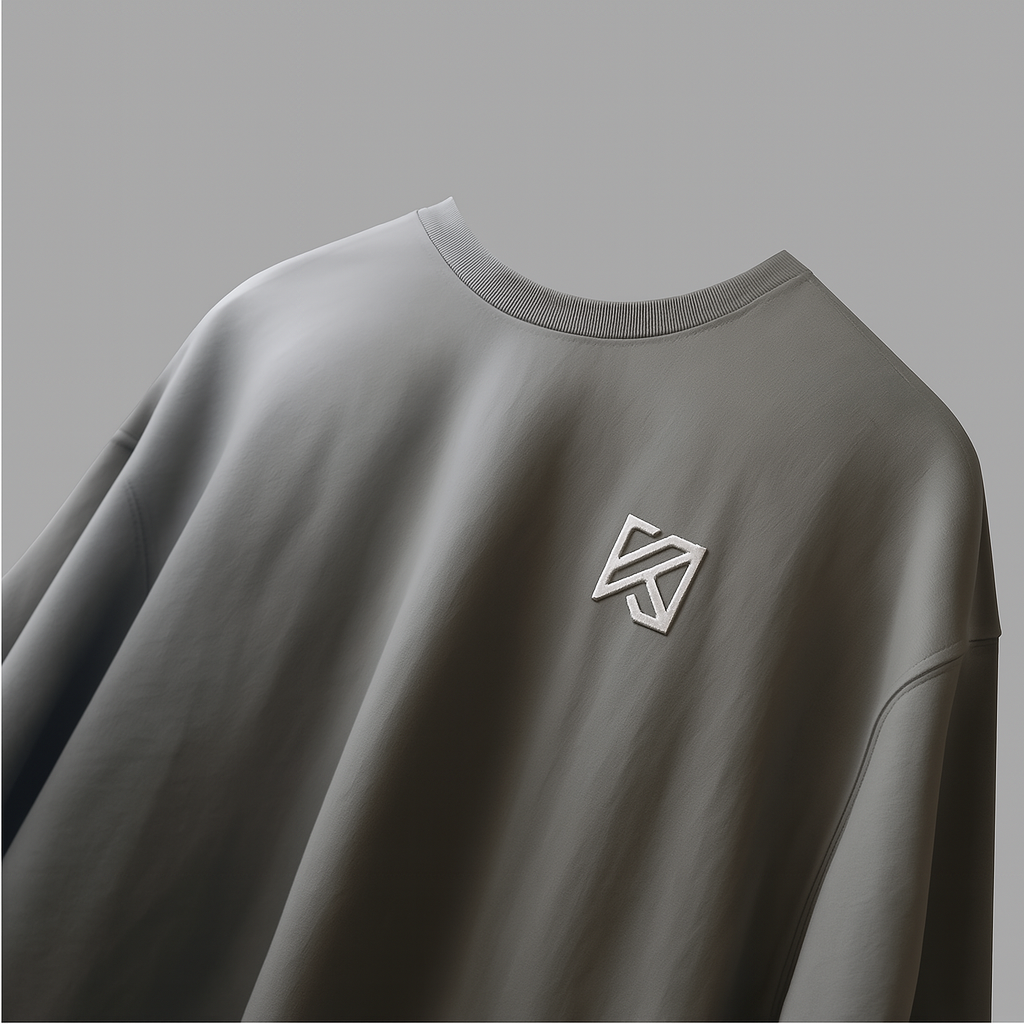 SOLID GREY T-SHIRT
